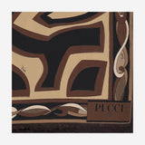 Foulard in seta con stampa 5UGB60 5UC252 EMILIO PUCCI 