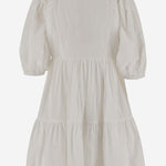 Mini abito colomba DOVE WHITE CALLING JUNE 