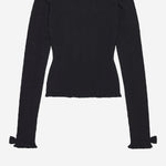 Top A Maniche Lunghe in misto viscosa 850041 T52341000 BALENCIAGA 