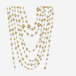 collana in perle metalliche SOLANGE ORO SILVIA GNECCHI 