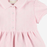 ABITO IN COTONE CON COLLETTO CLASSICO 852824 XJHBA5399 GUCCI KIDS 