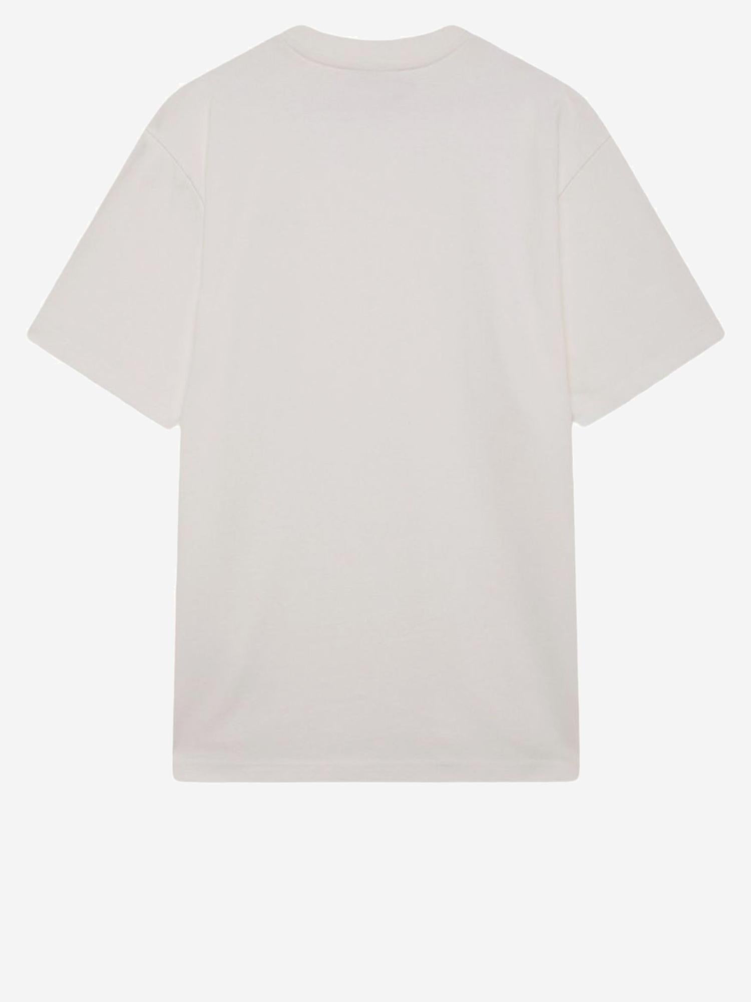 T-SHIRT IN COTONE CON RICAMO LOGO TSPX053W HEAJERWHITE AUTRY 