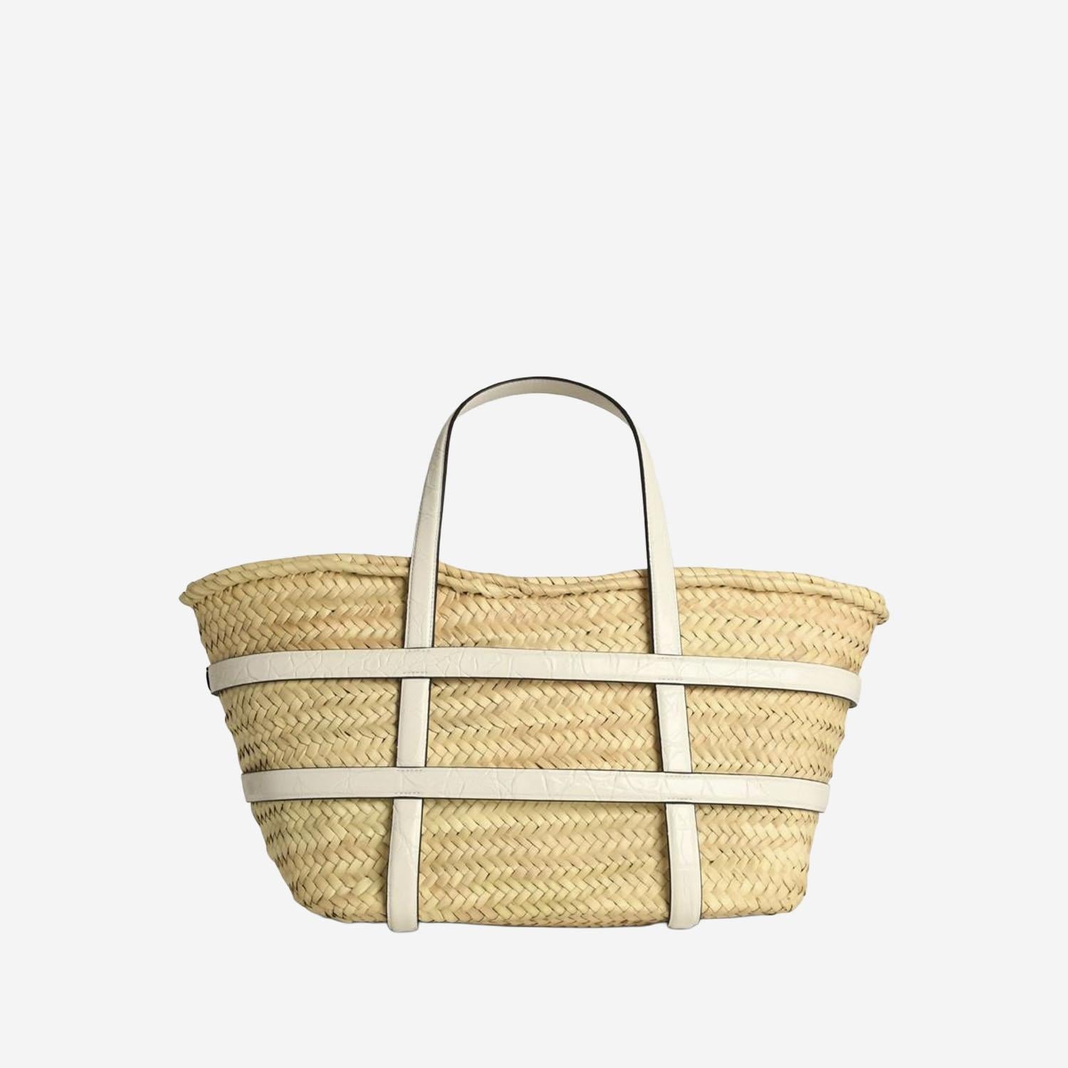 BORSA SHOPPING ELLA IN PAGLIA 169398 100 TORY BURCH 