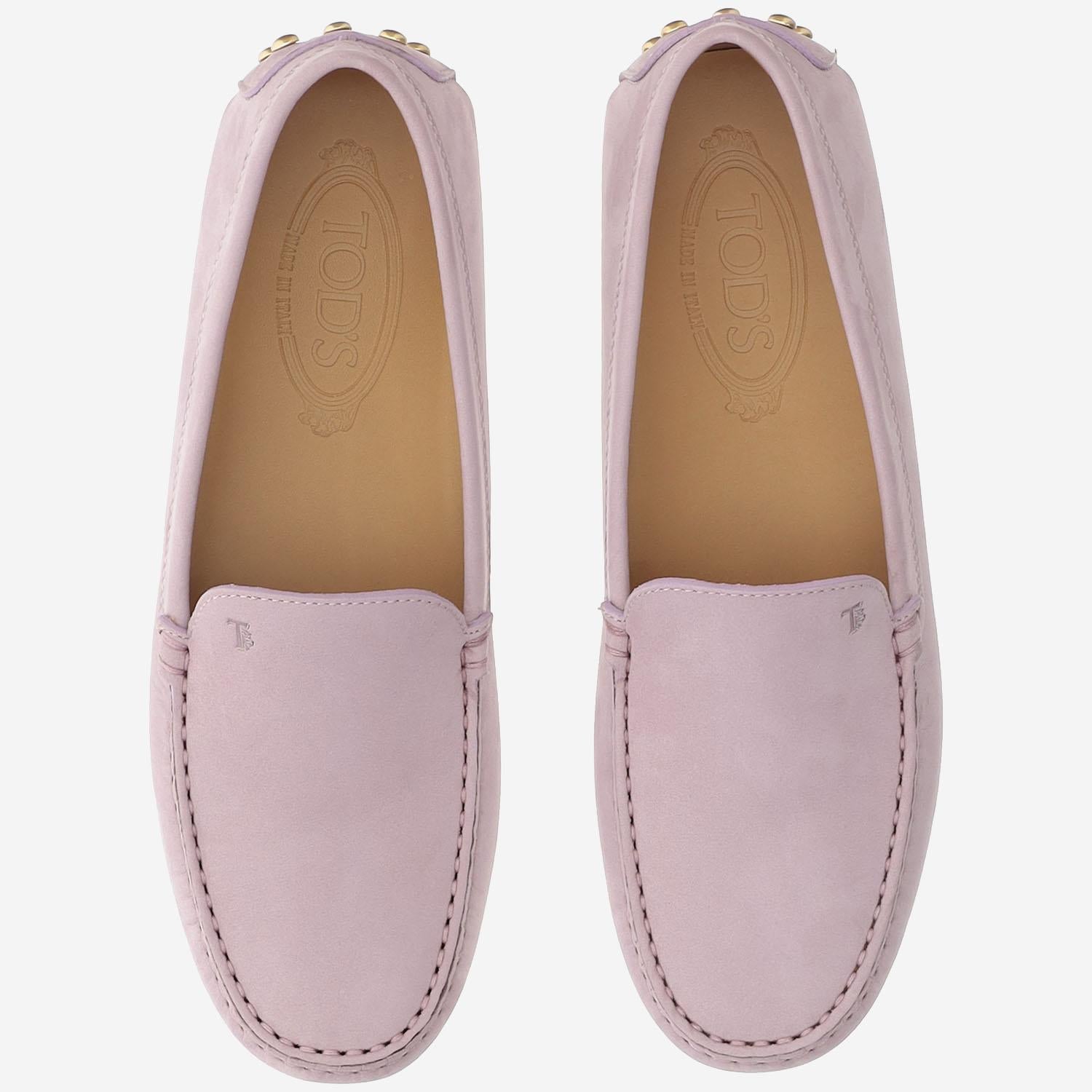 Mocassini gommini in pelle scamosciata XXW22L0KA20UFQ L032 TODS 