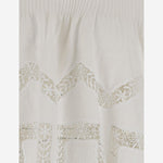 TOP IN LINO CON RICAMI LVSSS2025203  LUG VON SIGA 