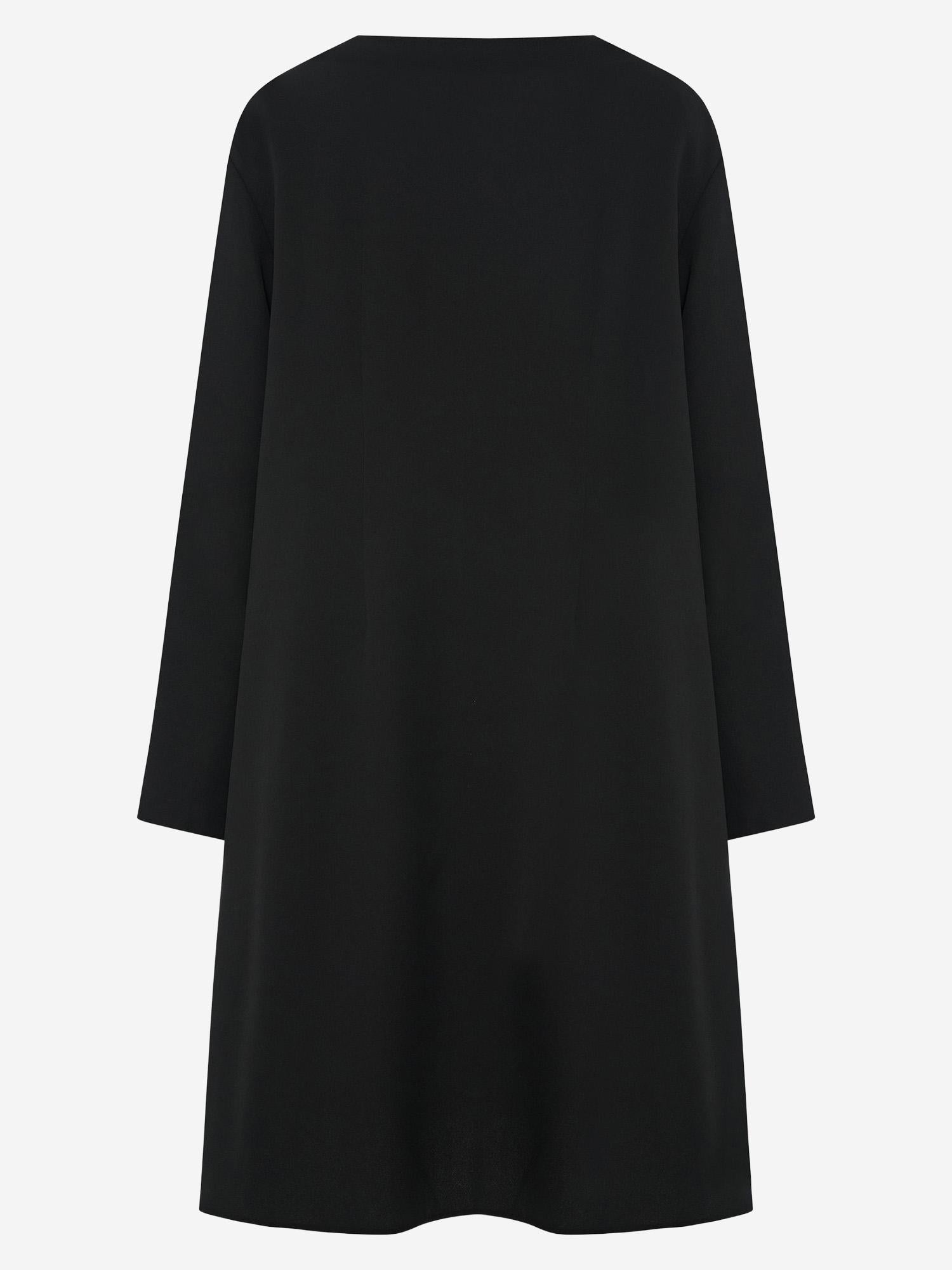 ABITO KAEL IN SETA 10920W3326 BLK THE ROW 
