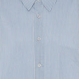 CAMICIA OVERSIZE IN COTONE E SETA S51DT0025 M35751001F MAISON MARGIELA 