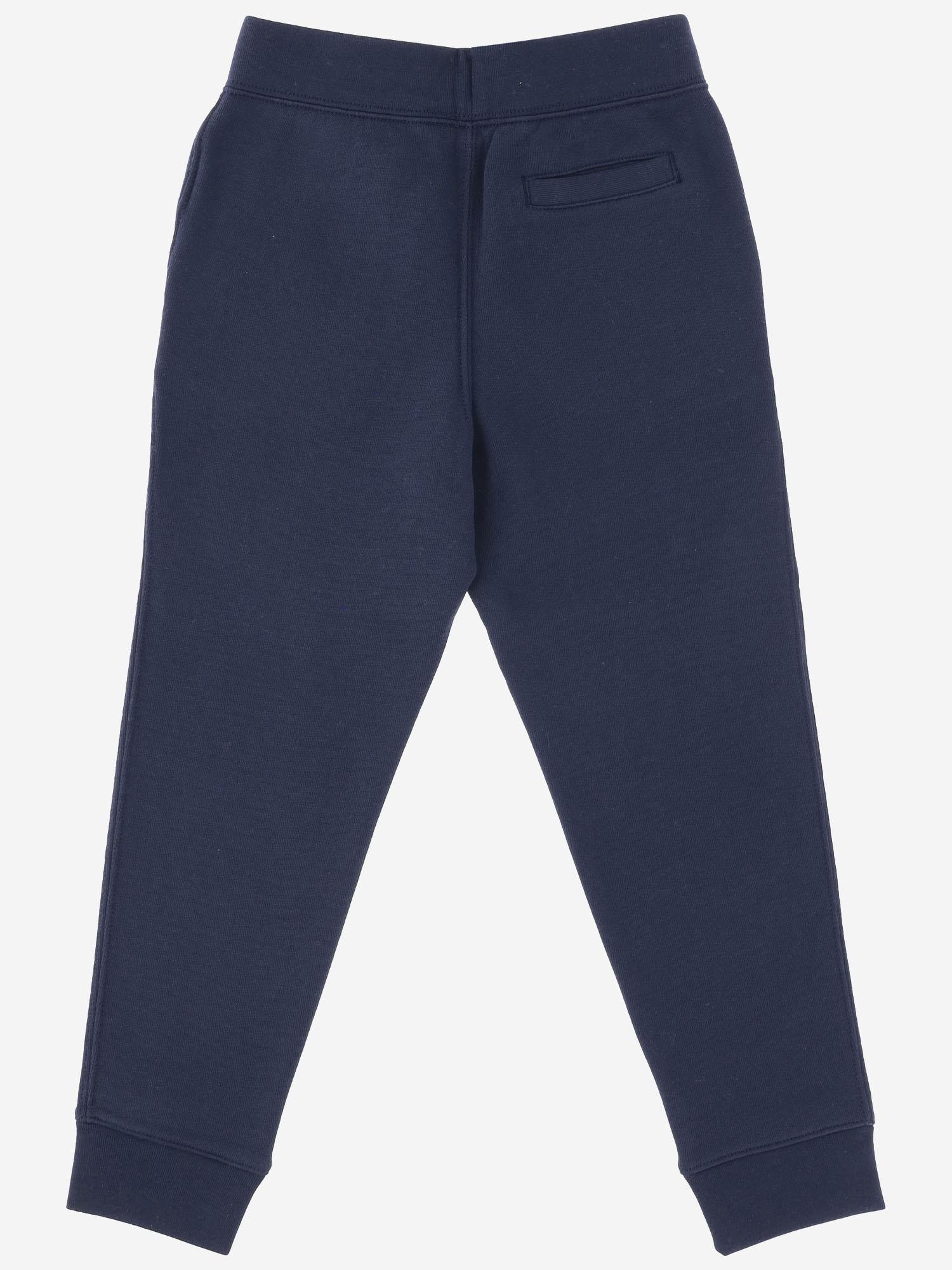 PANTALONI DA JOGGING IN MISTO COTONE CON LOGO 323720897 003 POLO RALPH LAUREN KIDS 
