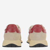 SNEAKERS REELWIND LOW IN NYLON E SUEDE WWLMUT34 SUEDENETECRURED AUTRY 