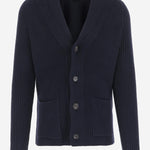 CARDIGAN JACKSON IN LANA STRETCH JACKSON PWI2501BLU TAGLIATORE 