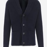 CARDIGAN JACKSON IN LANA STRETCH JACKSON PWI2501BLU TAGLIATORE 