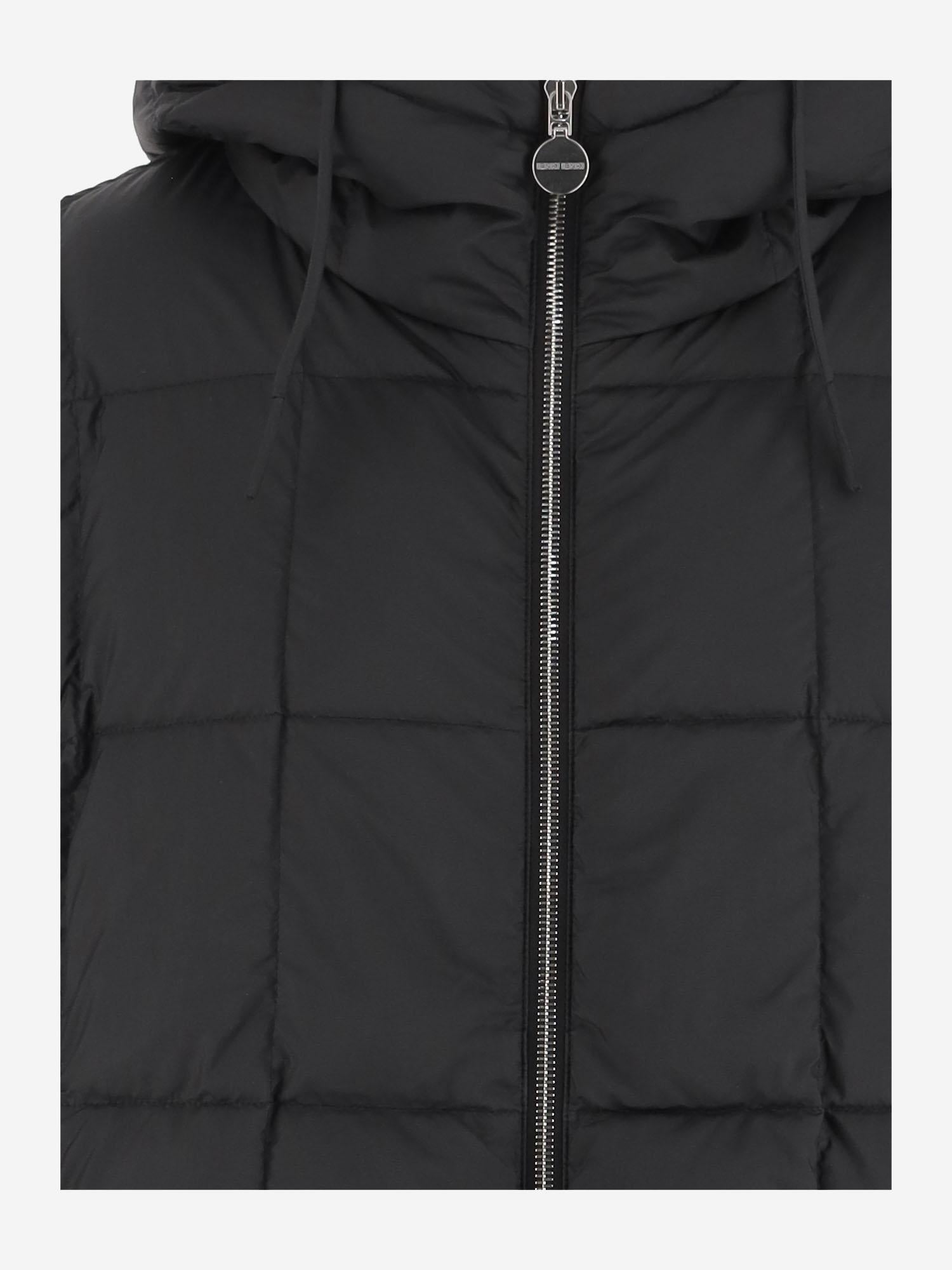 GILET COZY ARCO IN NYLON COZY ARCO VEST MICROBLACK IENKI IENKI 