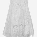 GONNA LUNGA IN PIZZO SK0200 PG1912001 JW ANDERSON 