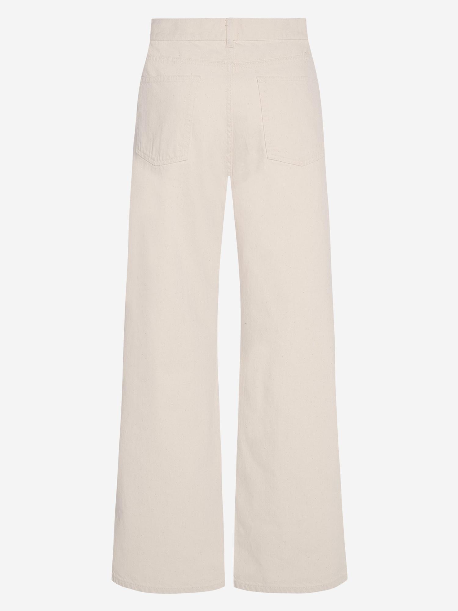 JEANS EGLITTA IN DENIM DI COTONE 6525W3928 ECR THE ROW 