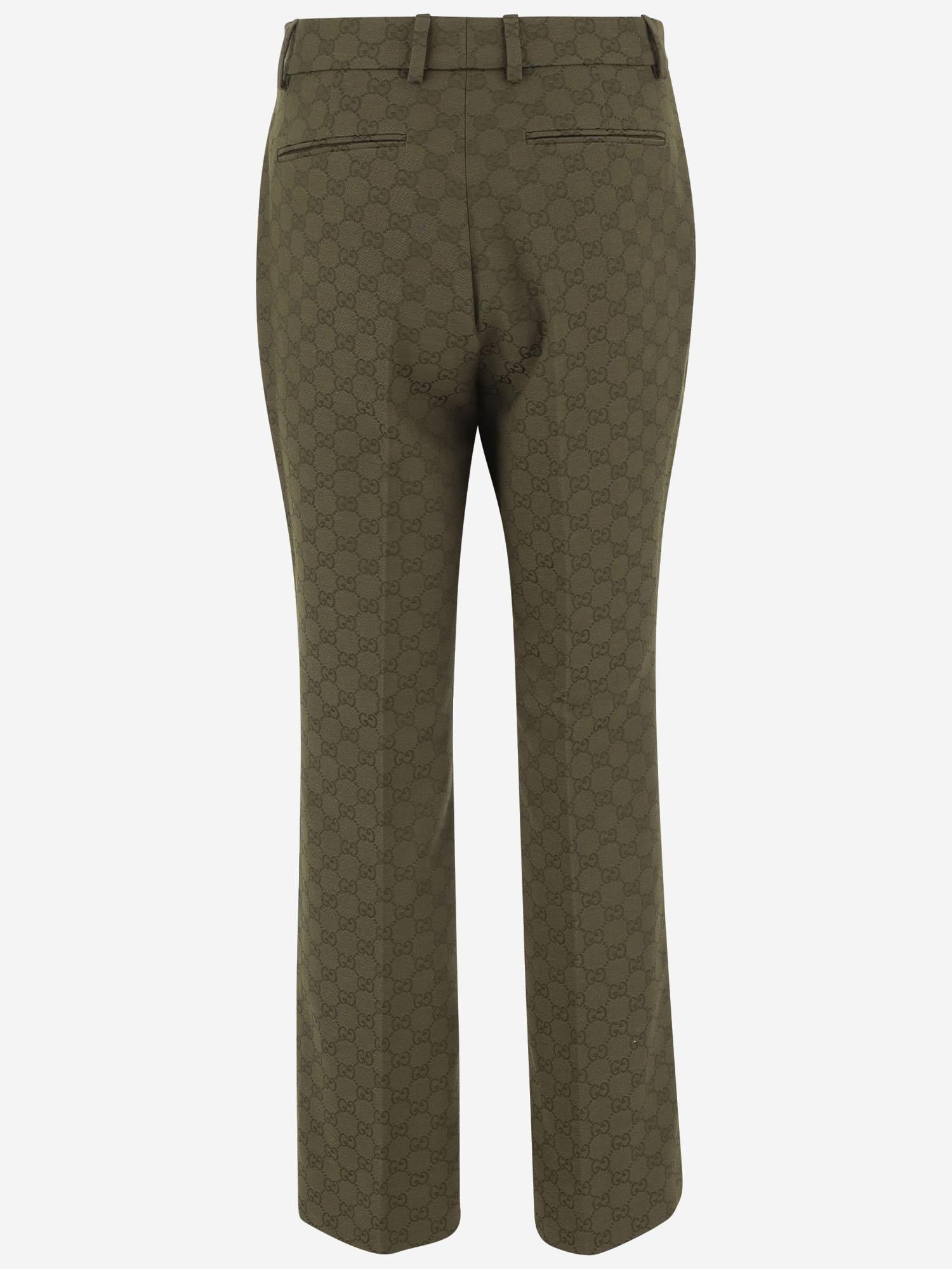 PANTALONI IN TESSUTO GG 837435 Z7ADE3602 GUCCI 