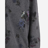 Maglia IN COTONE CON strass A544M178A F9866 BLUMARINE 