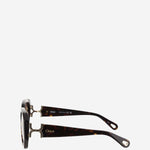 OCCHIALI DA SOLE TARTARUGATI CON LOGO CH0236S 002 CHLOE 