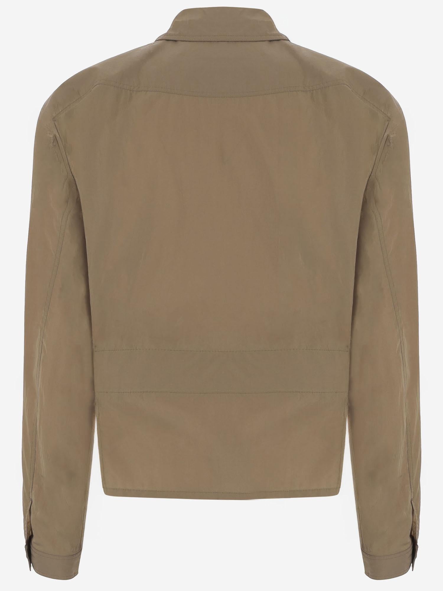 GIACCA CON CINTURA IN NYLON 866196 YZ9GH2576 SAINT LAURENT 