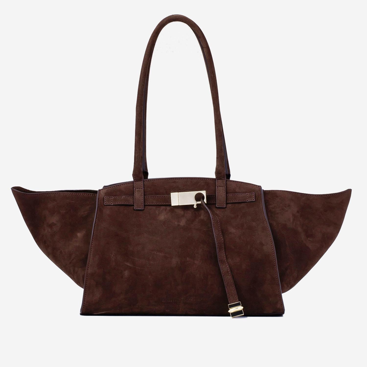 Borsa MAME in pelle scamosciata MAMEEVERYDAY MULLEDWINE BENEDETTA BRUZZICHES 