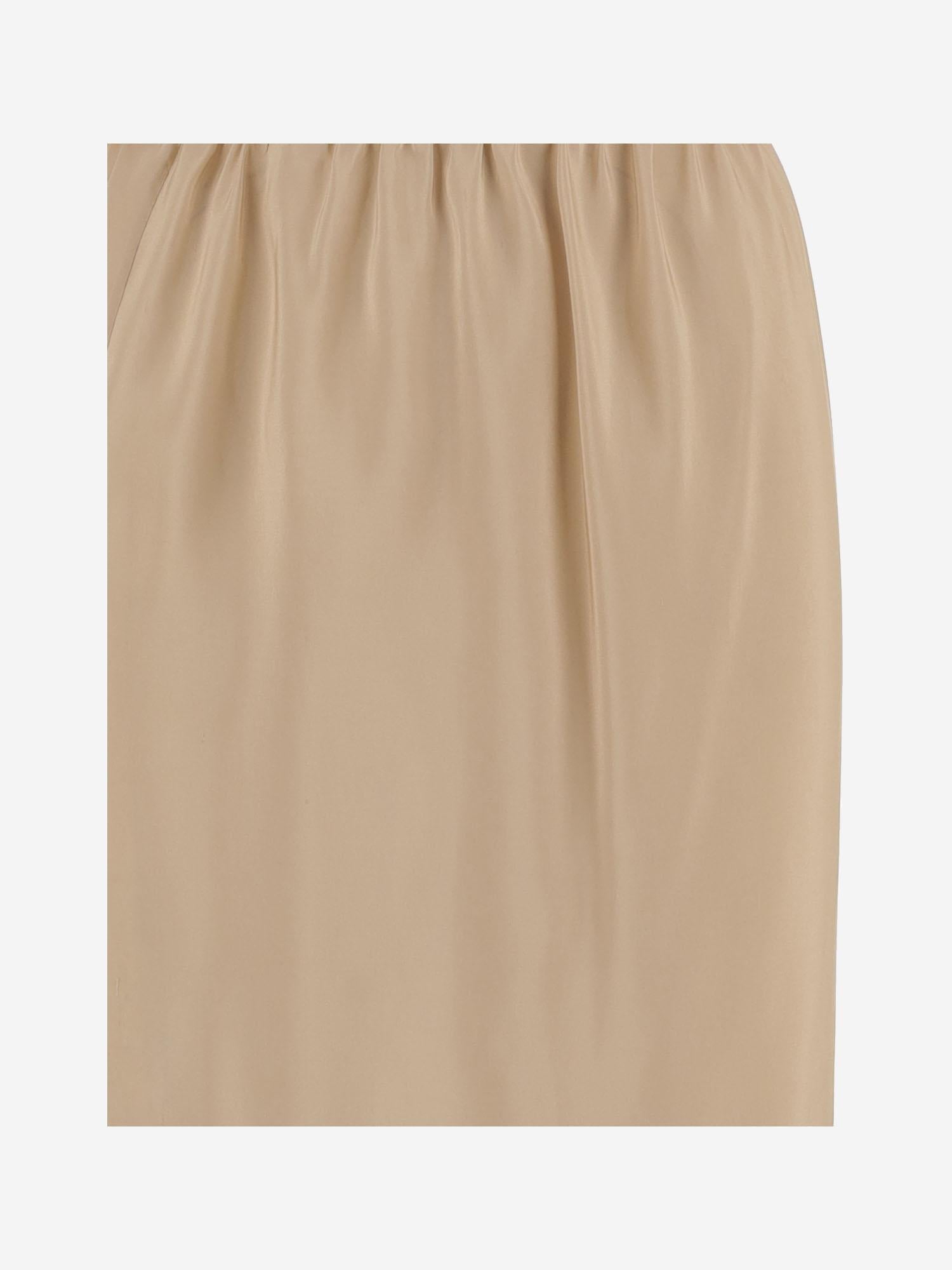 GONNA IN SETA CON ORLO IN PIZZO 6261K21189 CarvenNude CARVEN 