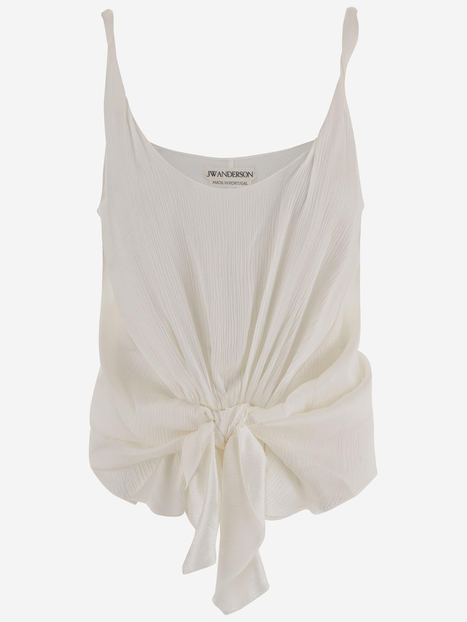 CANOTTA IN SETA CON VITA ANNODATA TP0365 PG1897002 JW ANDERSON 
