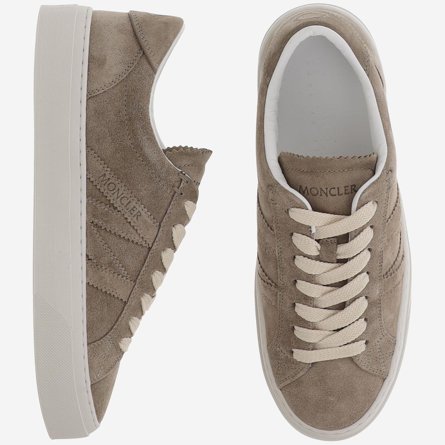 SNEAKERS MONACO IN PELLE SCAMOSCIATA 4M00160M4499 207 MONCLER 