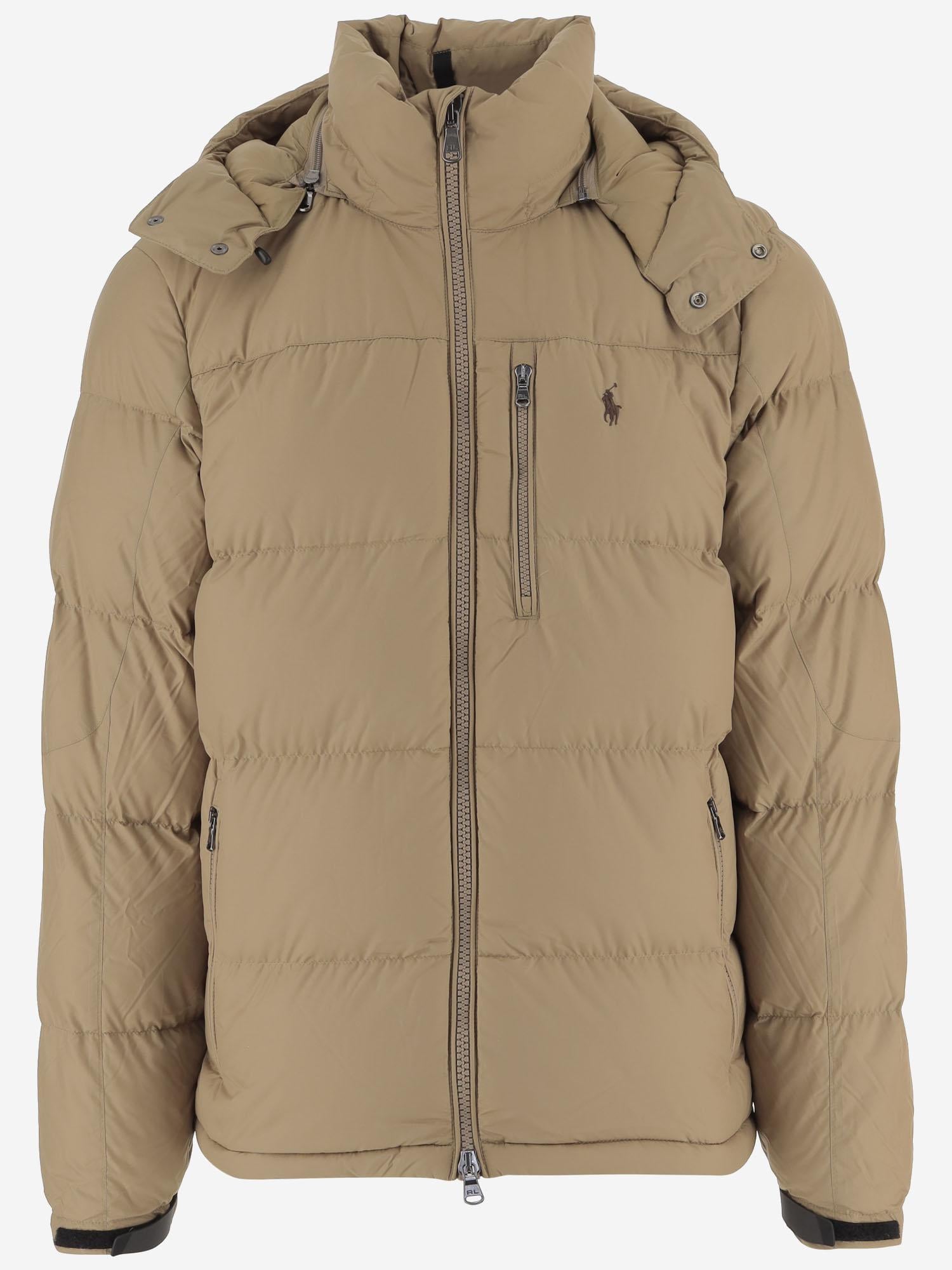 PIUMINO GORHAM IN NYLON CON LOGO 710968278 010 POLO RALPH LAUREN 