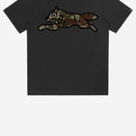 T-SHIRT IN COTONE CON LOGO IC26142 BLACK ICECREAM 