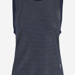TOP IN COTONE CON MOTIVO A RIGHE FTP818JE0212 A044 AMI 