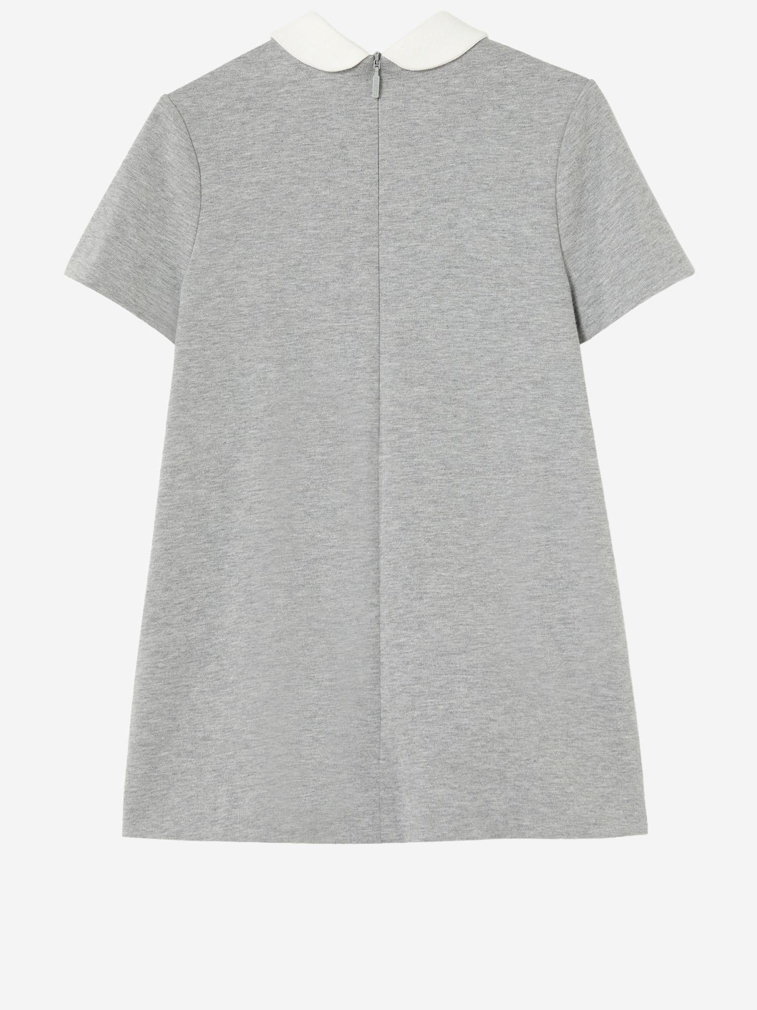 Abito in cotone con Web 828783 XJHDW1183 GUCCI KIDS 