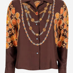 CAMICIA IN SETA CON STAMPA 1024231 1A179525N940 VERSACE 