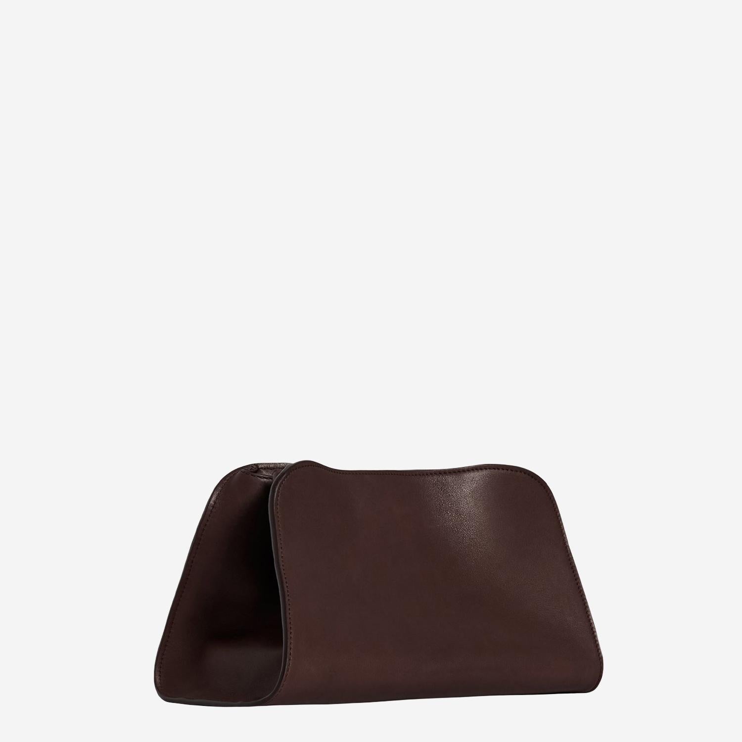 BORSA PEGGY IN PELLE W1774L72 BRGNS THE ROW 