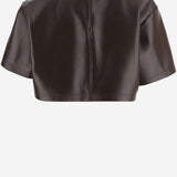 TOP CROP IN PELLE 871799 TUS172150 BALENCIAGA 