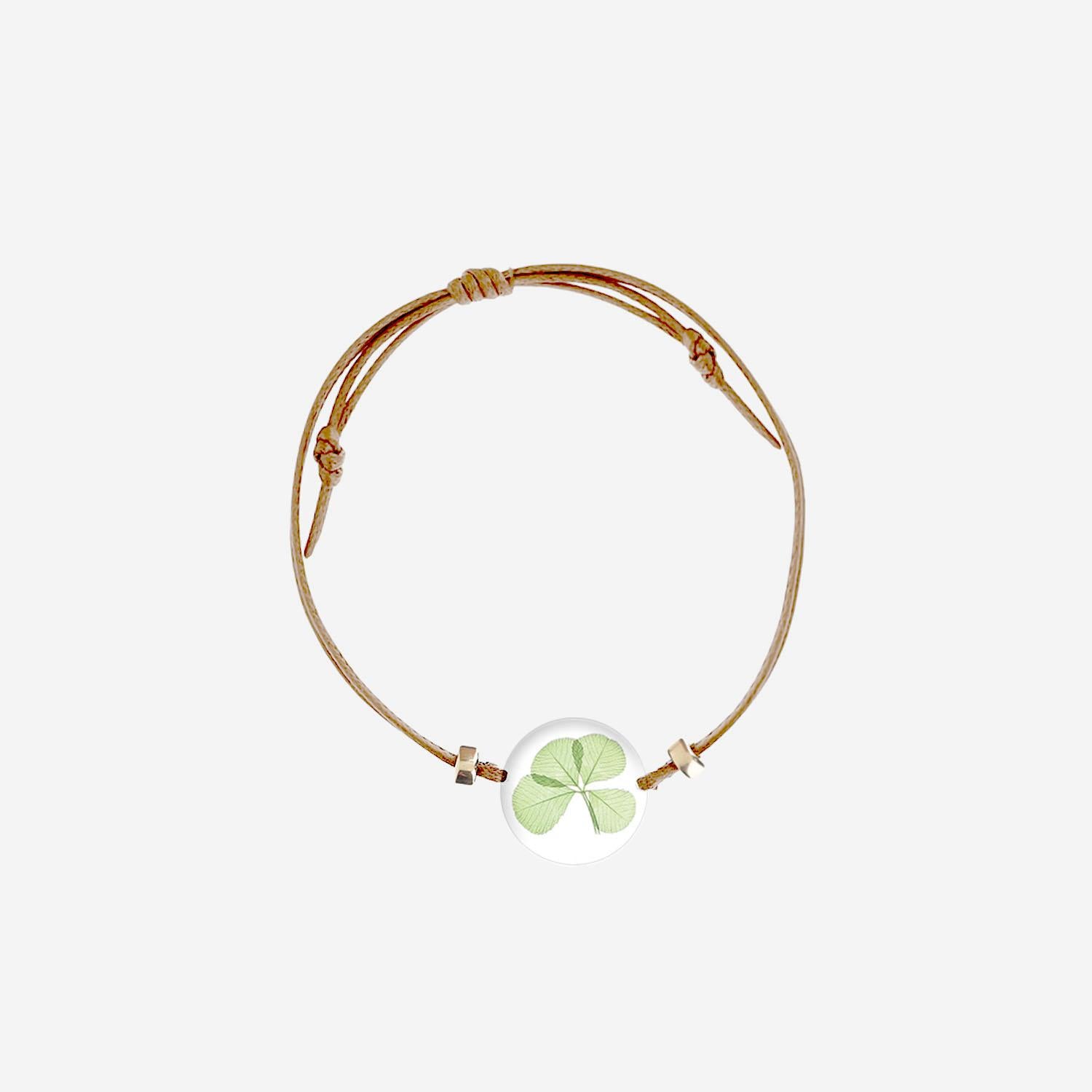 BRACCIALE TRIFOGLIO 143.3GF CAMEL CARRE DE TREFLES 