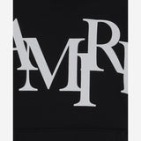 FELPA IN COTONE CON LOGO SFALSATO AMJYHD 1094Black AMIRI 