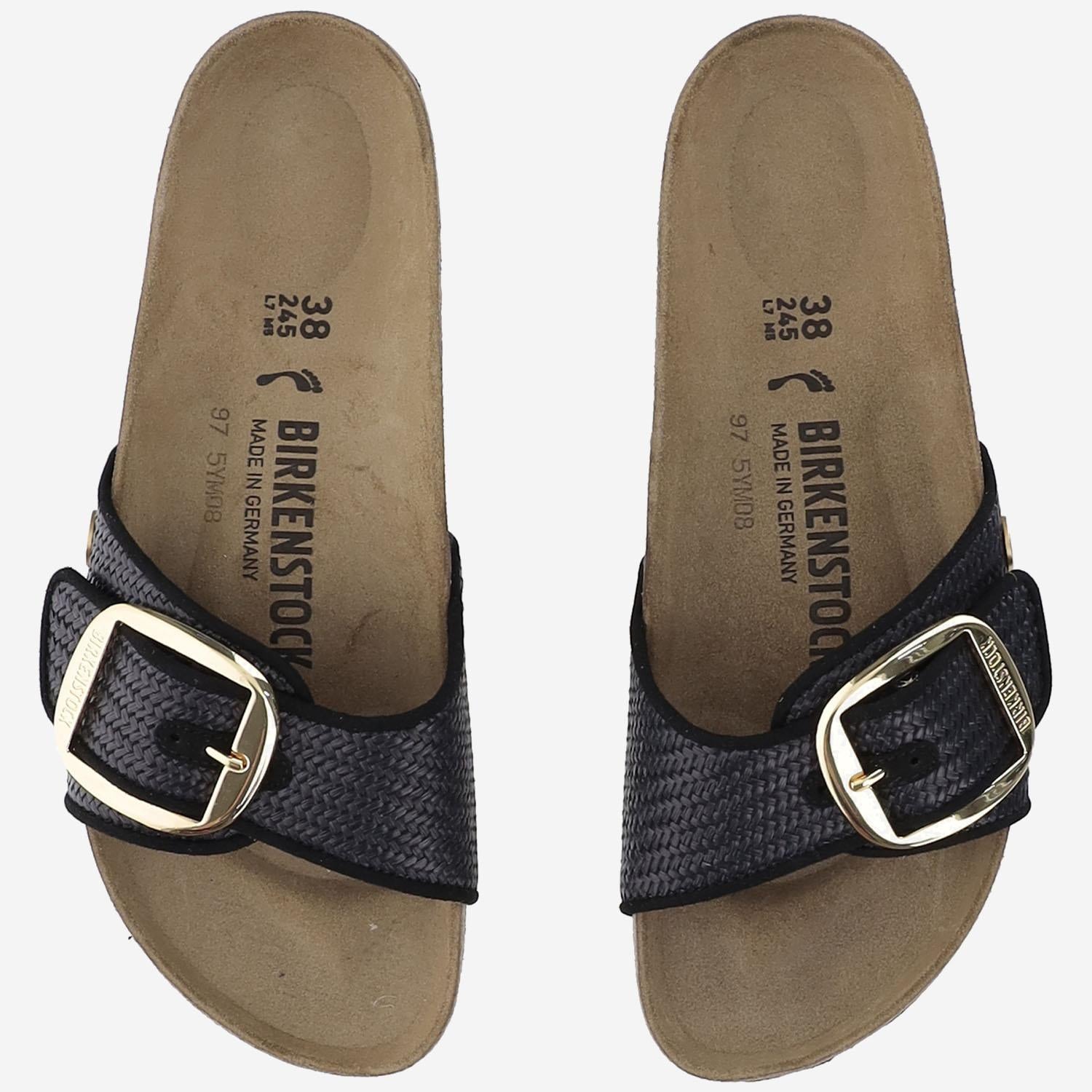 Sandali madrid Big Buckle 1029053 BLACK BIRKENSTOCK 
