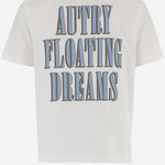 T-shirt in cotone con logo TSPX046W JERSEYWHITE AUTRY 