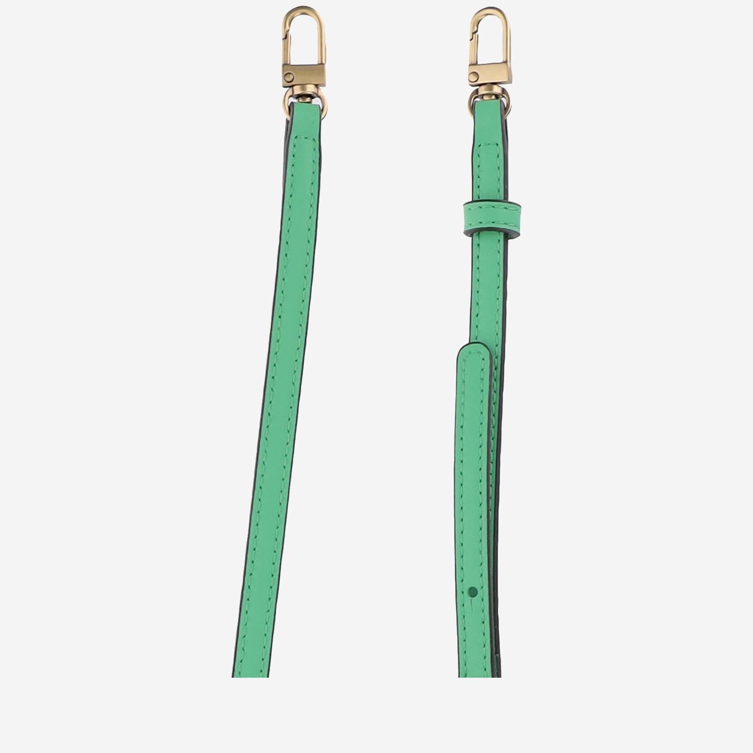 POCHETTE IN PELLE CON LOGO 104277 A0F1U59Q PINKO 