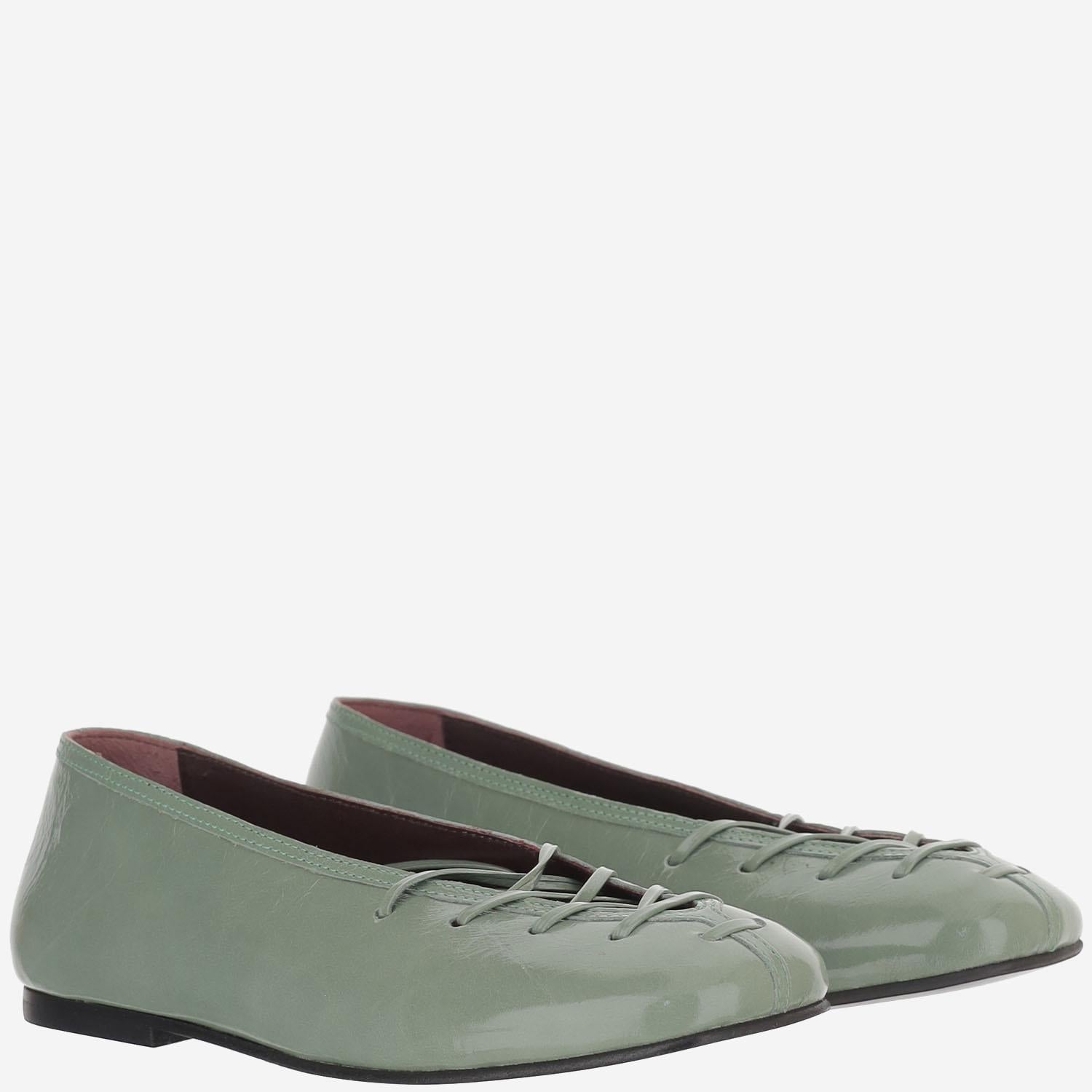 BALLERINE BUMI ONIX IN PELLE S101158 02 ALOHAS 