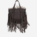 BORSA HABANERA CUOIERIA -  EBANO HABANERAFRINGES EBONY CUBA LAB 