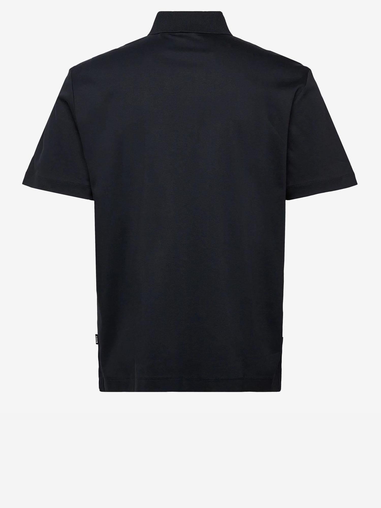 Polo in cotone con logo 50555829 404 HUGO BOSS 