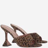 SANDALI Lupita  IN PELLE LUPITASLIPPER LEOPARD AMINA MUADDI 