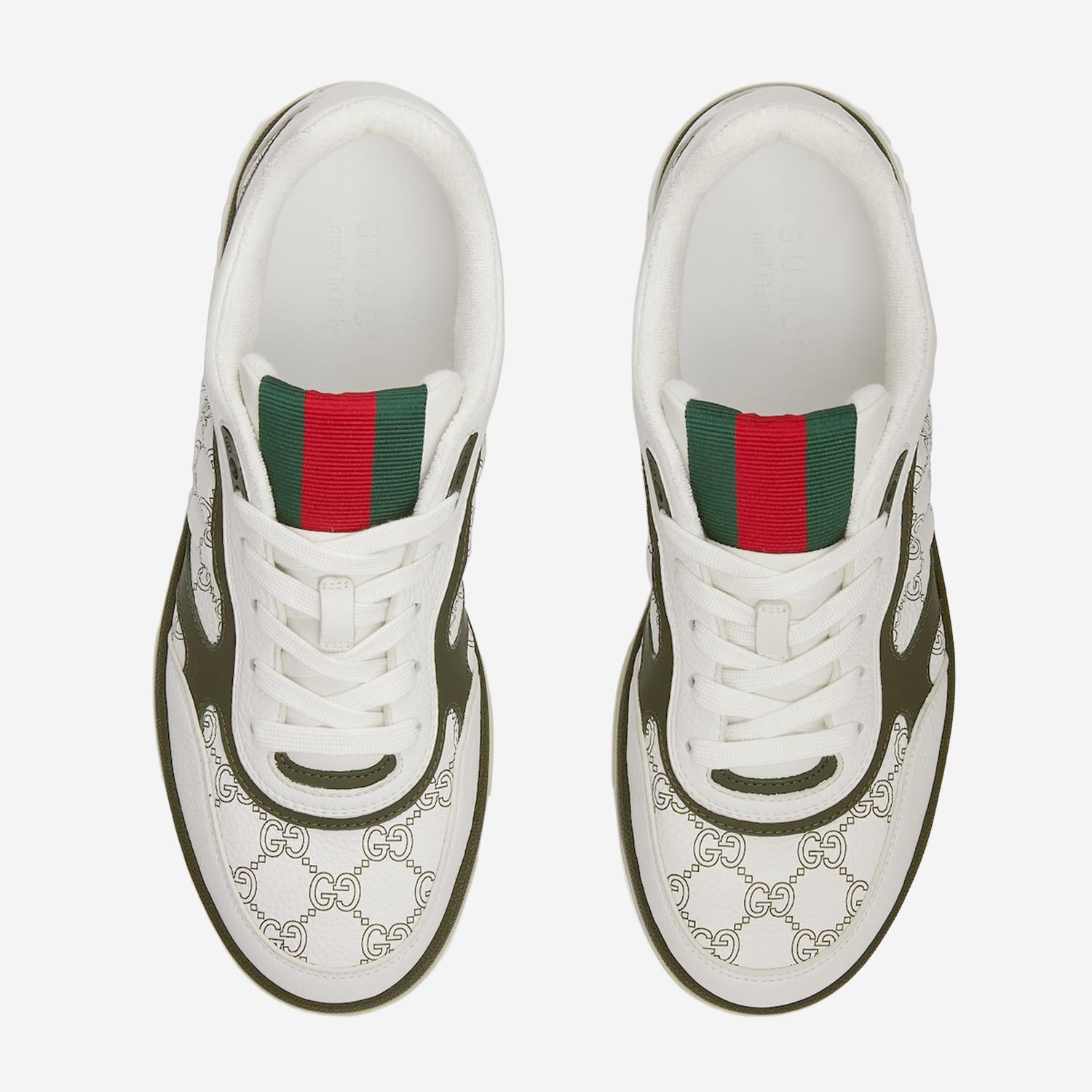 SNEAKERS RE-WEB IN PELLE 850193 AAFOO9072 GUCCI 