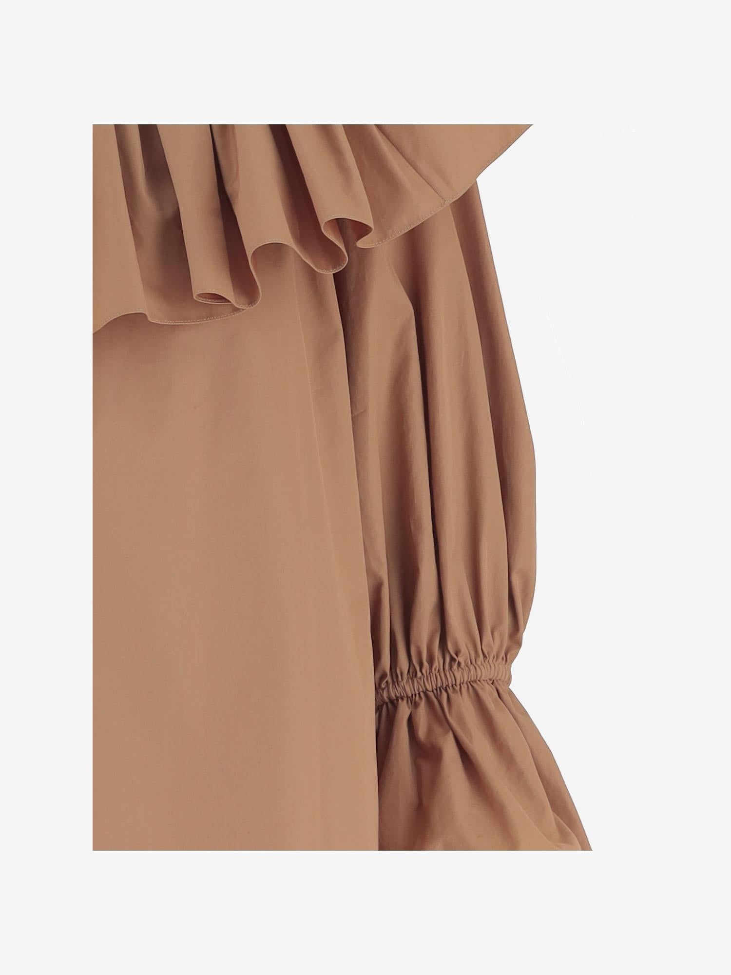 TOP IN COTONE CON VOLANT CH26UH101144 26U CHLOE 