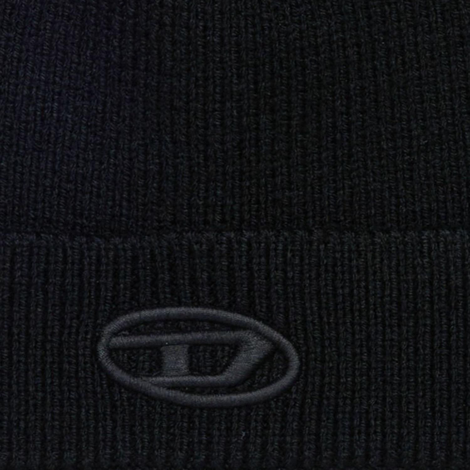 BEANIE IN LANA E ACRILICO CON LOGO J02392 KYAZ1K900 DIESEL KIDS 