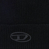 BEANIE IN LANA E ACRILICO CON LOGO J02392 KYAZ1K900 DIESEL KIDS 