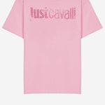 T-SHIRT IN COTONE CON LOGO 80PAHE21 CJ110433 JUST CAVALLI 