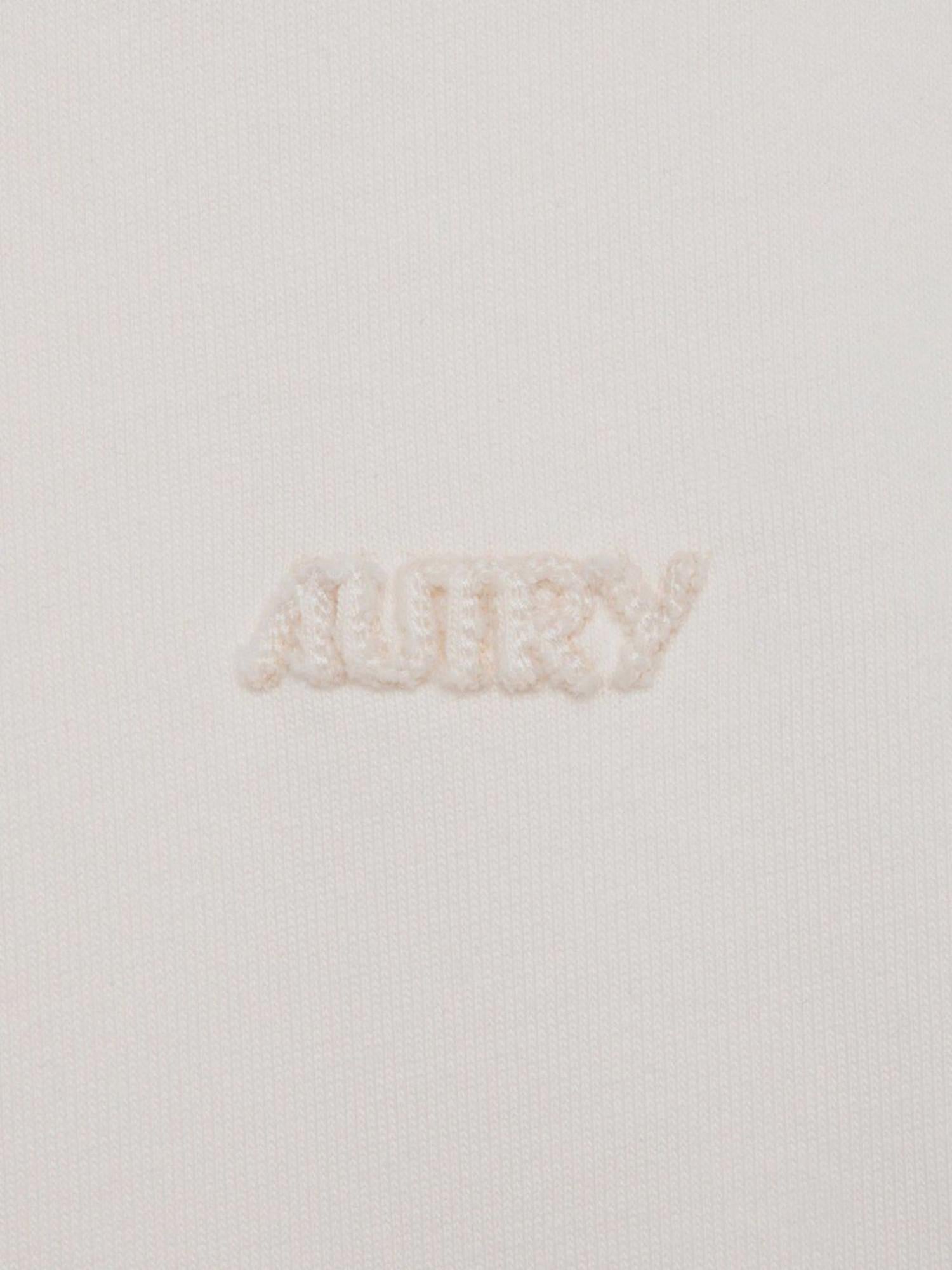 T-SHIRT IN COTONE CON RICAMO LOGO TSPX053W HEAJERWHITE AUTRY 