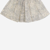 GONNA IN COTONE CON STAMPA ILLUSTRATA S06GSKW00014 677 BONPOINT KIDS 