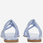 SANDALI IN PELLE TASO TUB DENIM KIMA 